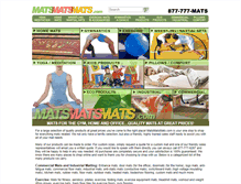 Tablet Screenshot of matsmatsmats.com